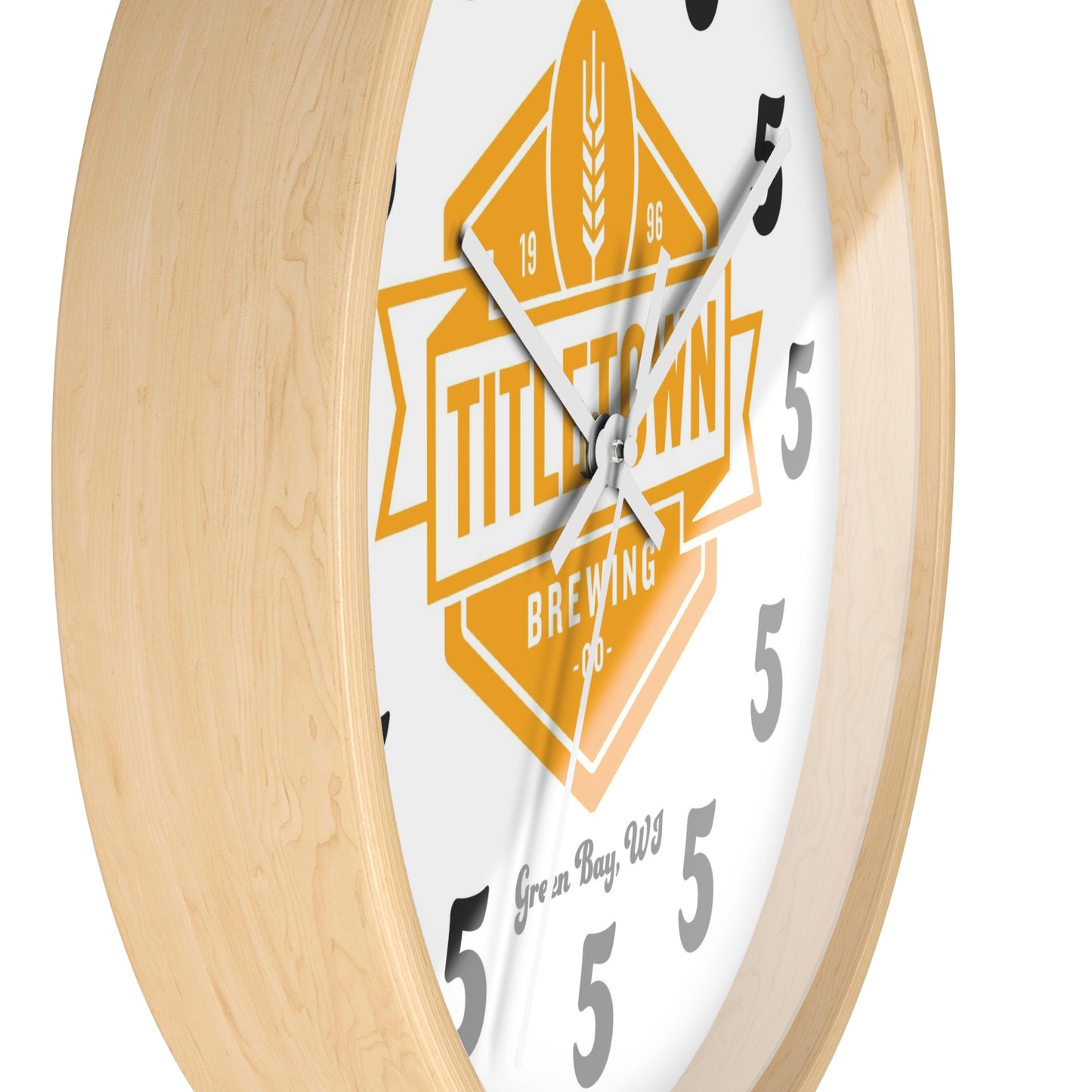 Titletown Brewing Co. 5 O'Clock 10" Wall Clock